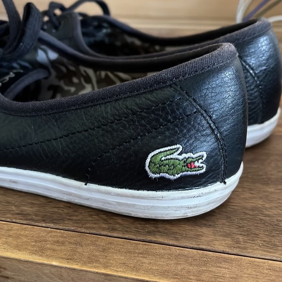 Lacoste lace leather shoes - Picture 4 of 8
